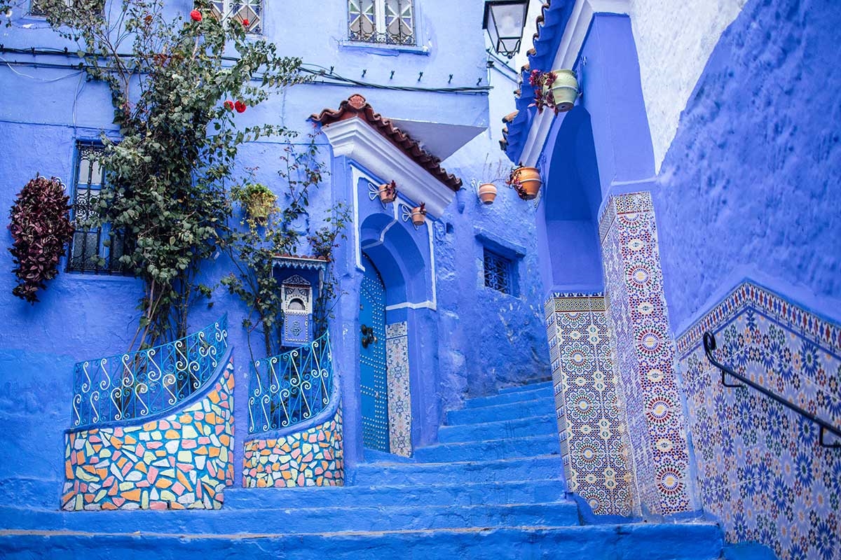 Morocco Chefchaouen the city of blue houses