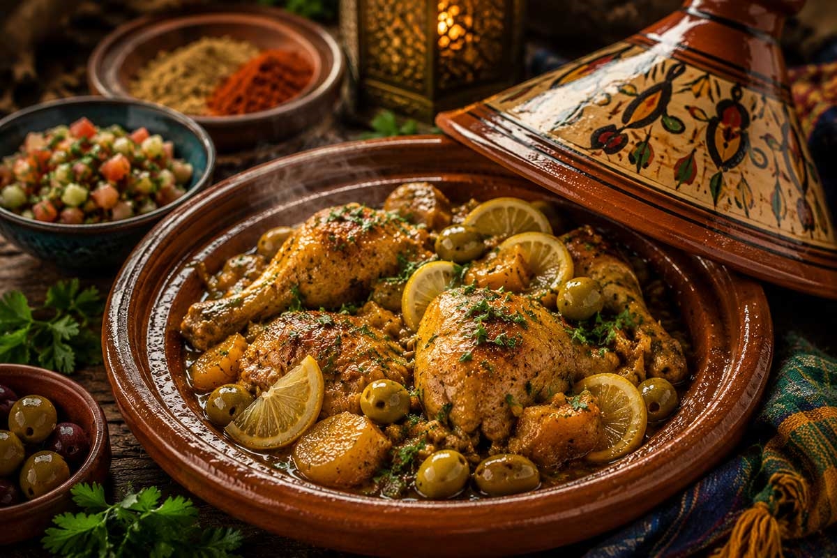 Moroccan Chicken Tajin